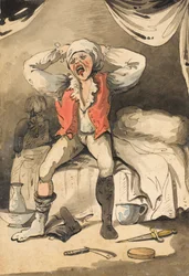 Pon la vida - no puedo soportar estas marchas tempranas - mejor morir de una vez en el lecho de Honor, 1796