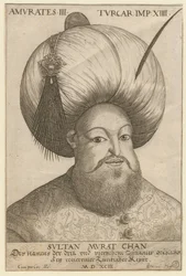 Retrato de Murad III, Sultán del Imperio Otomano