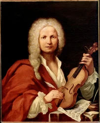Retrato de Antonio Vivaldi