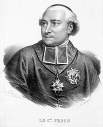 Retrato del Cardenal Joseph Fesch, tío de Napoleón Bonaparte (1763-1839)
