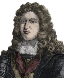 Retrato de Charles Auguste de La Fare Conde de Laugeres (1644-1712), poeta francés