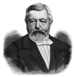 Retrato de Charles de Kerchove por Denterghem (1819-1882) ingeniero y político liberal belga