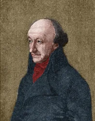 Retrato de Christoph Martin Wieland (1733-1813) poeta, traductor y editor alemán.