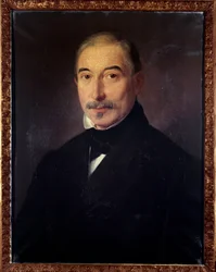Retrato de Gaetan Brizzi, trompista italiano