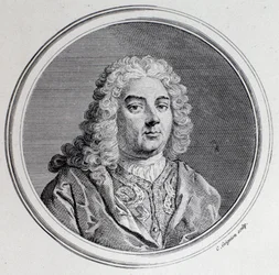 Retrato de Georg Friedrich Handel (grabado)