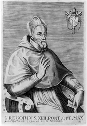 Retrato de Gregorio XIV (1535 - 1591)