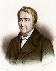 Retrato de Joseph Pelletier (1788-1842), químico francés