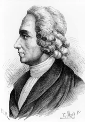 Retrato de Joseph Priestley (1733 - 1804), químico y teólogo británico. Grabado del siglo XIX.