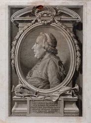 Retrato de Joseph Santarelli (grabado)