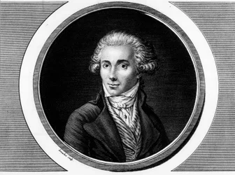 Retrato de Marguerite Elie Guadet, político francés