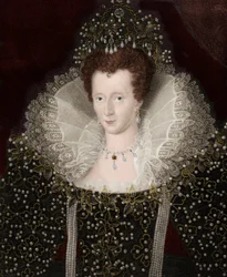 Retrato de la Reina Isabel I de Inglaterra (1533-1603)