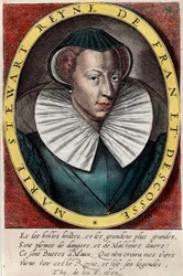 Retrato de la reina María Estuardo, reina de Francia y Escocia