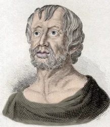 Retrato de Séneca (Lucius Annaeus Seneca, 4 a.C.-65 d.C.), filósofo de la escuela estoica, dramaturgo y estadista romano.
