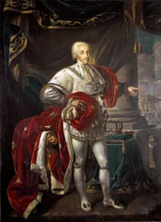 Retrato de Víctor Manuel I, rey de Cerdeña (óleo sobre lienzo)