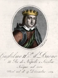 Retrato de Guillermo II el Bueno (Guglielmo il buono).