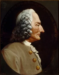 Retrato del compositor francés Jean Philippe Rameau