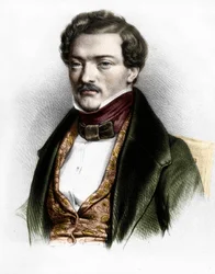 Retrato del tenor francés Gilbert-Louis Duprez