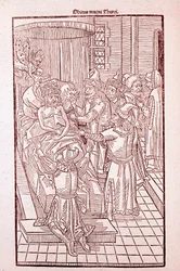 Probablemente el Sultán Mehmed II en 1481 (Grabado)