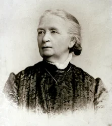 Retrato de la escritora inglesa Jessie White Mario, enfermera durante las campañas de Giuseppe Garibaldi, esposa del patriota italiano Alberto Mario