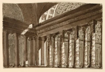 Diseño de escenario, interior de salón