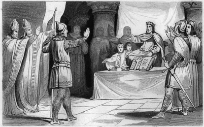 Sucesión de Luis I el Piadoso o el Bonachón, 816: el emperador de Occidente