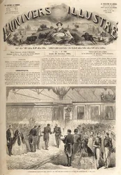La visita del rey de Holanda a Compiègne 1861 - Guillermo III (1772-1849)