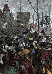 El Príncipe de Orange en Toulouse - Príncipe Guillermo III de Orange Nassau (1650-1702), Rey de Inglaterra en Toulouse (Francia)