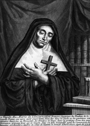 La venerable madre María de la Encarnación.