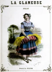La gleaneuse, vals para piano.