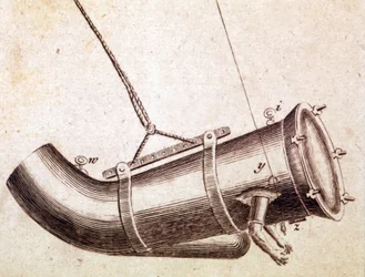 El traje usado por Jacob Rowe en 1759