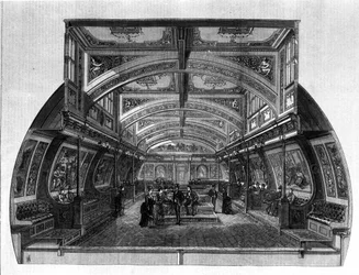 Barco diseñado contra el mareo por Henry Bessemer (1813-1898)