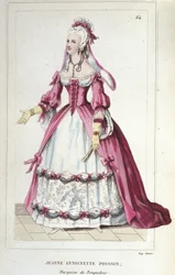 Retrato de Jeanne-Antoinette Poisson, Marquesa de Pompadour (conocida como Madame de Pompadour)