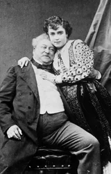 Alejandro Dumas y Adda Mellen