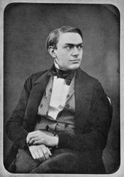 Alfred Nobel a los treinta años (fotografía)