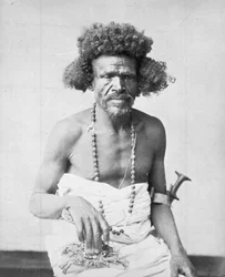 Tribu Beja del este de Sudán, circa 1885