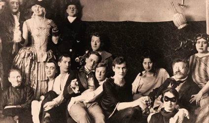Fiesta de disfraces, Instituto de Ciencias Sexuales, Berlín. 1920 (foto)