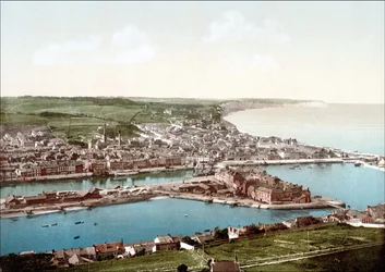 Fécamp y sus acantilados - V. 1895