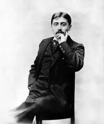 Escritor francés Marcel Proust (1871-1922) c.1895
