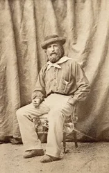 Giuseppe Garibaldi en Caserta en 1860