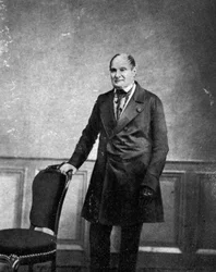 Jerome Bonaparte (1784 - 1860) en 1858 (hermano de Napoleón)