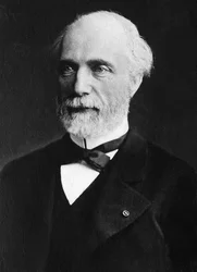 Louis Charles de Saulces de Freycinet (1828-1923), ingeniero de minas, físico, académico elegido en 1890.