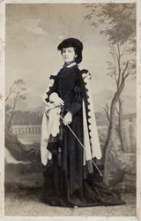 María Sofía de Baviera - 1861 - Retrato de María Sofía Amalia, duquesa en Baviera y reina de las Dos Sicilias (1841-1925)