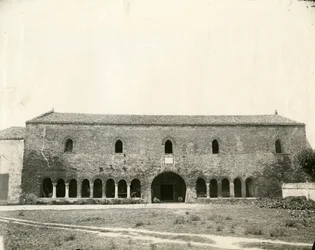 Palazzo della Ragione, abadía de Pomposa, Emilia-Romaña, Italia