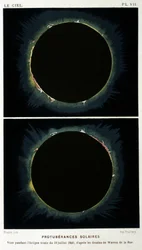 Fotografía del eclipse total de Sol del 18 de julio