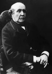 Retrato de Albert, Duque de Broglie (1821-1901), historiador y político francés.