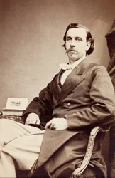 Retrato de Allan Foli, c.1860 (foto b/n)