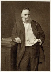 Retrato de Aristide Boucicaut (comerciante y filántropo) en 1874