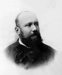 Retrato de Armand Sylvestre (1837-1901), periodista francés.