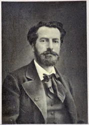 Retrato de Bartholdi en 1880