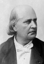 Retrato de Charles Marie Leconte de Lisle (1818-1894), dramaturgo francés.